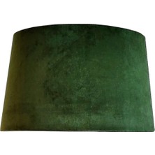 Allians Şık Yeşil Beta Serisi Lambader ve Abajur Şapkası Seti