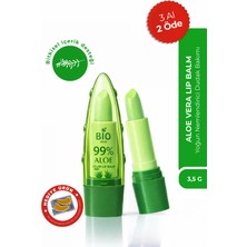 Bio Asia Aloe Vera Lip Balm 4 g Yoğun Nemlendirici Onarıcı Bitkisel Dudak Bakımı Renksiz