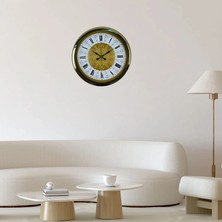 Mey İthalat Mey Ithalat® Gold Anatolia Royal 40 cm Metal Duvar Saati