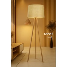 Allians El Yapımı Doğal Rattan ve Ahşap Şık Lambader ile Evinize Sıcaklık Katın