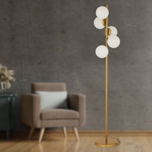 Allians Modern Eskitme Metal Lambader, Şık ve Zarif Aydınlatma Seçeneği
