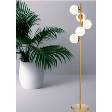 Allians Şık ve Modern Tasarımlı, Enerji Tasarruflu Camlı 5 LED Lambader