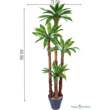 Yapay Çiçek Sitesi 4 Gövdeli Yapay Botanik Ağaç 190 cm Model 4