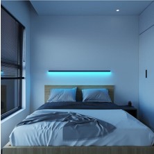 Allians Rgb LED Abajur Aplik Gece Lambası, Uzaktan Kumandalı, Renkli Işık Sistemi