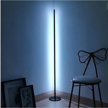 Allians Renkli Kumandalı Minimalist LED Lambader, Modern Köşe Aydınlatması