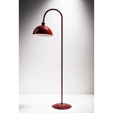 Allians Modern Hareketli Bordo Metal Lambader, Oturma ve Çalışma Odası Şıklığı