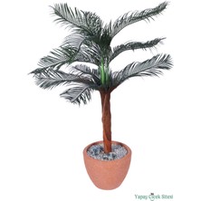 Yapay Çiçek Sitesi Yapay Areka Ağacı 160 cm Bohem Kiremit Saksıda