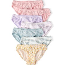 Carter's Kız Çocuk 7'li Külot Set Renkli 3T731110