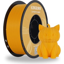 Kingroon Pla Filament - Canlı Turuncu (Portakal) - 1 kg - Düğümsüz Sarım & Enerjik Ton