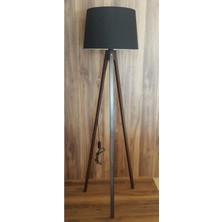 Allians Modern Tripod Lambader Antrasit Kahve, Şık ve Fonksiyonel Aydınlatma