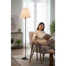 Allians Modern Şık Iskandinav Lambader, Metal Ayaklı Oturma ve Yatak Odası Aydınlatması