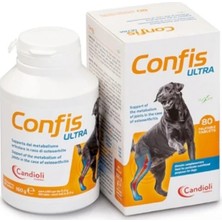 Candioli Confis Ultra Dog Köpek Eklem Vitamini 80 Tablet (Kireçlenme ve Ağrı)