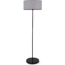 Allians Modern Silindir Lambader, Metal Ayak, Antrasit Renk, Şık ve Fonksiyonel