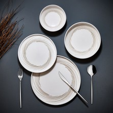 Mea Concept Ventus 24 Parça Bone Porselen Yemek Takımı