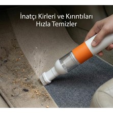 Otovo 120W Güçlü Çekim Şarjlı Araç Süpürgesi - 20000 Rpm Üfleme Fonksiyonlu 5V El Süpürgesi