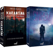 İndigo Kitap Karantina 2 Karton Kapak ve Sınırsız Karton Kapak (Beyza Alkoç) 2'li Set
