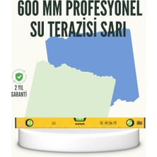 DS LLC Profesyonel 600 mm Su Terazisi Duvar ve Montaj Işleri Için DSLLC4-2356Y