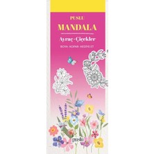 Puslu Yayıncılık Mandala Ayraç - Çiçekler