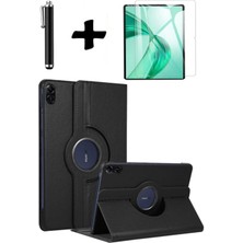 TekNetStore Honor Pad X8B 11 Inç 2026 360° Dönebilen Standlı Tablet Kılıfı Ekran Koruyucu ve Kalem Seti