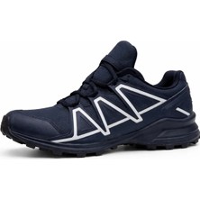Liarca Erkek Outdoor Spor Ayakkabı Trail Running Trekking Kaymaz Taban Lacivert