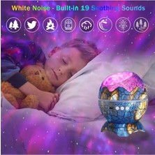 Allians Dinazor Yumurtası Projektör Gece Lambası ve Bluetooth Hoparlör
