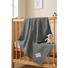Suvay Bebek Pike %100 Pamuk Waffle Pike Battaniye 90X100 cm