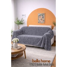 Bella Home Bubble Koltuk Örtüsü | 175X215 cm | 1 Adet | Yumuşak Dokulu & Modern Tasarım | Şık ve Kullanışlı