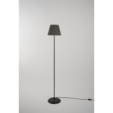Allians Modern Siyah-Antrasit Metal Lambader 25X25X145 Cm, Şık ve Fonksiyonel Aydınlatma