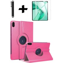 TekNetStore Honor Pad X8B 11 Inç 2026 360° Dönebilen Standlı Tablet Kılıfı Ekran Koruyucu ve Kalem Seti