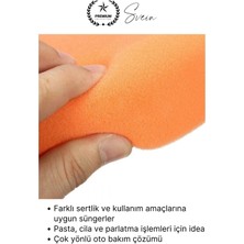 Svein #pastacila 11 Parça Oto Polisaj Sünger Seti Matkap Uyumlu Pasta Cila Uygulama Kiti Detay Temizlik
