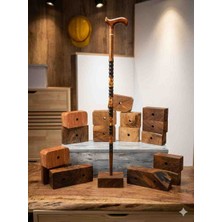 Ahşap City Baston Altlığı