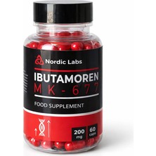 Nordic Labs MK-677 Ibutamoren 200 Mg 60 Caps | Research Compound