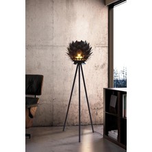 Allians Modern Tripod Ahşap Lambader ile Şık ve Ferah Ortamlar