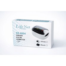 Life Net KE-6004 Parmak Tipi Pulse Oksimetre Spo2 Nabız Ölçer Dijital Saturasyon Cihazı
