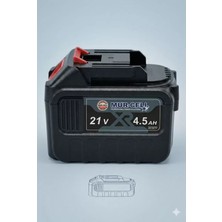 Vice Avm MUR-CELL 21V 4.5 Ah Şarjlı El Aletleri Uyumlu Yedek Batarya - 15 Pilli Akü