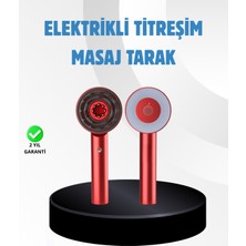 Özbience Elektrikli Masaj Tarak, LED Işık ve Titreşim ile Saç Büyümesini Destekler