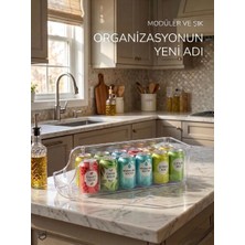 Cook&Kitchen Clear Organizer Içecek Düzenleyici