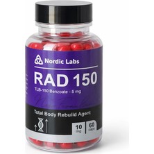 Nordic Labs RAD-150 TLB-150 Benzoate 10 Mg 60 Kapsül | Laboratory Research Compound