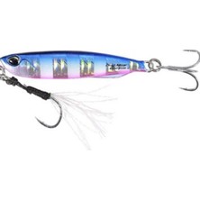 Duo Drag Metal Cast Shot Jig 30GR .  Bluepink Zebra Glow