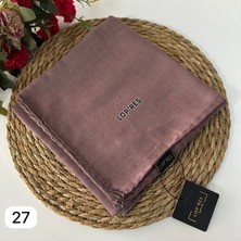 Lop'res Soft Pamuklu Eşarp Açık Gül Kurusu LDNA0527