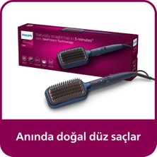 Özbience Saç Düzleştirici Tarak BHH885/00 ile Parlak ve Pürüzsüz Saçlar