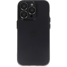 Siyah Luko Lens Tasarımlı Silikon Kılıf - Iphone 14 Pro Için Koruyucu