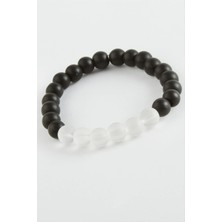 SiHako Buzlu Kuvars Onix Doğaltaş Bileklik