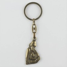 SiHako Mevlana Figürlü Metal Anahtarlık