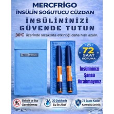Mercfrigo Frio Insülin Soğutucu Cüzdan Iki Kalemlik(Açık Mavi)