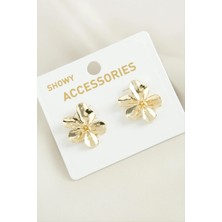 SiHako Orkide Metal Küpe