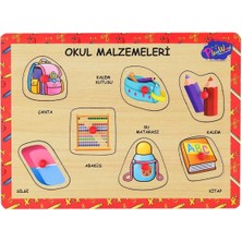 Ne Verelim Size Buğz ONY-196-197 Ahşap Tutmalı Okul Malzemeleri -Onyıl Oyuncak