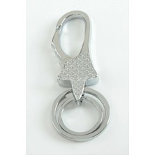 SiHako Yıldız Kancalı Metal Anahtarlık
