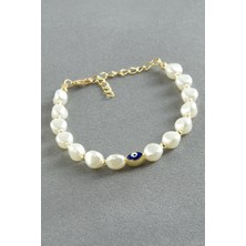 SiHako Oval Nazar Inci Bileklik