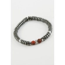 SiHako Hematit Ceyt Doğaltaş Bileklik